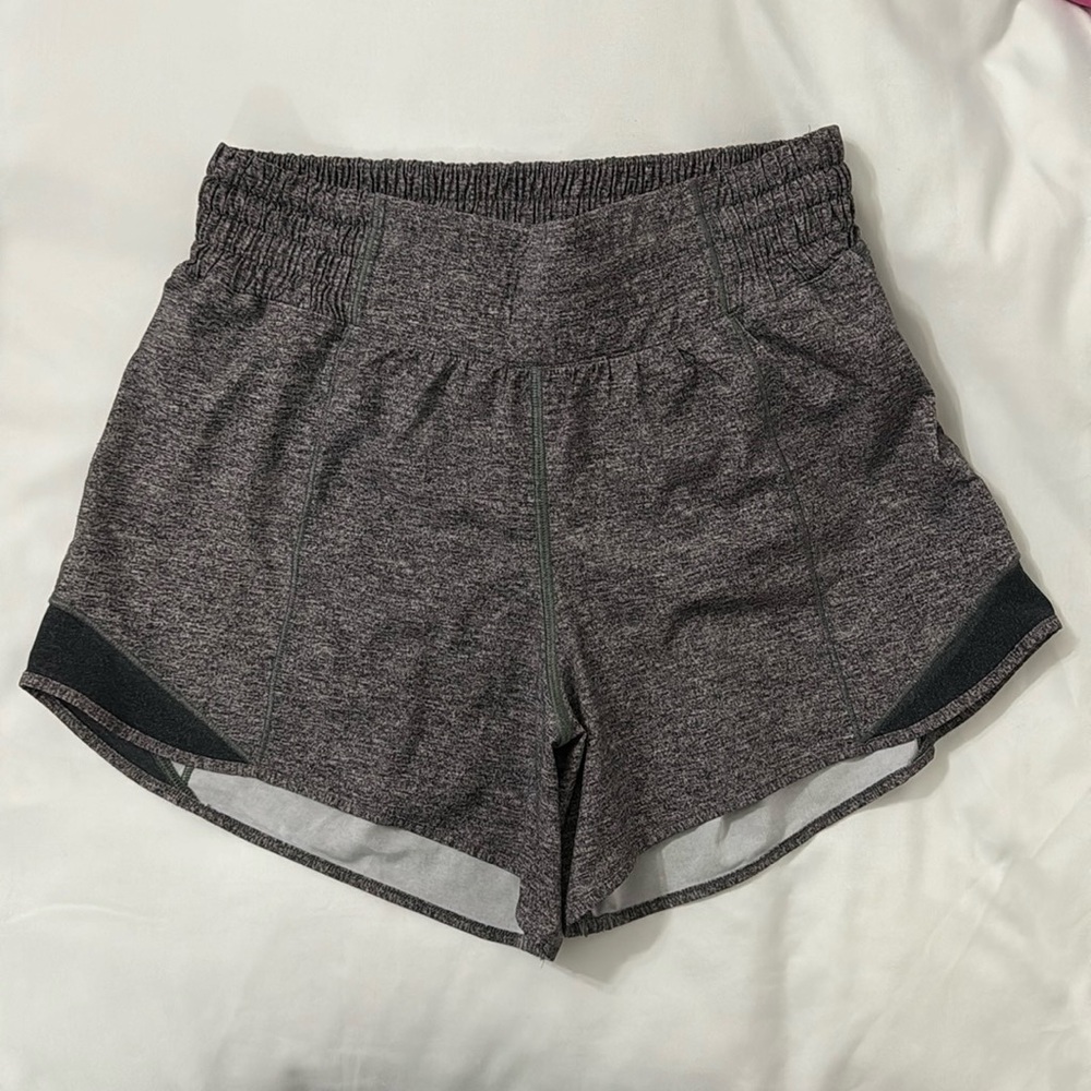 lululemon athletica Women's Heathered Gray Shorts